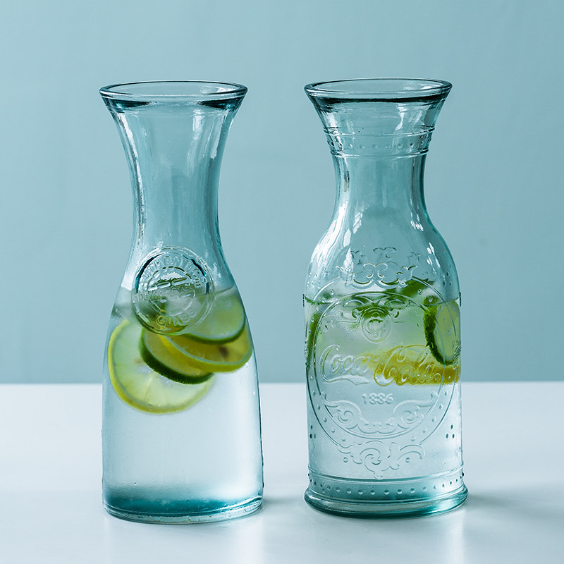 冷水壶西班牙进口vsm家用冰箱复古透明玻璃壶夏天水果凉茶饮料桶,淘宝优惠券,粉丝福利购,淘宝优惠卷