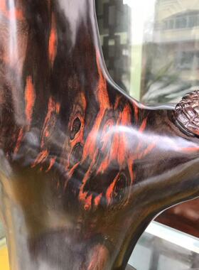 大红酸枝木客厅办公室瘤疤料鹦鹉