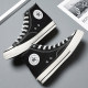 Kuang shoes 1970s canvas shoes for women breathable low-top black high-top students sneakers men’s sports shoes trendy style