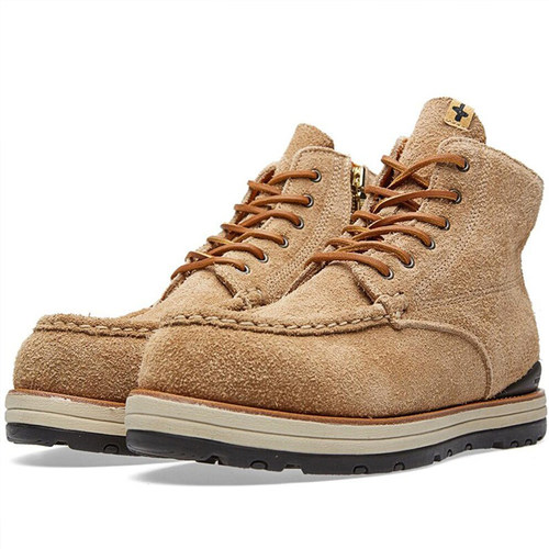 visvim uncle gui鹿绒皮手工固特异厚底减震鞋百搭马丁工装男靴潮 - 图3