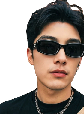 防紫外线方形复古通用太阳镜