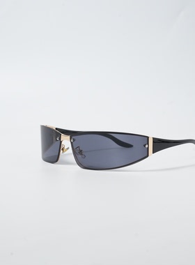 y2k墨镜亚比潮流酷弧度设计个出片uv400性风格化小众遮阳太阳眼镜