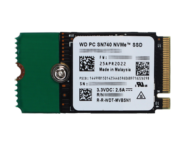 WD/西数 SN740 M.2 2230 1T 2T SSD固态硬盘PCIE4.0 NVMe可转2242 - 图1