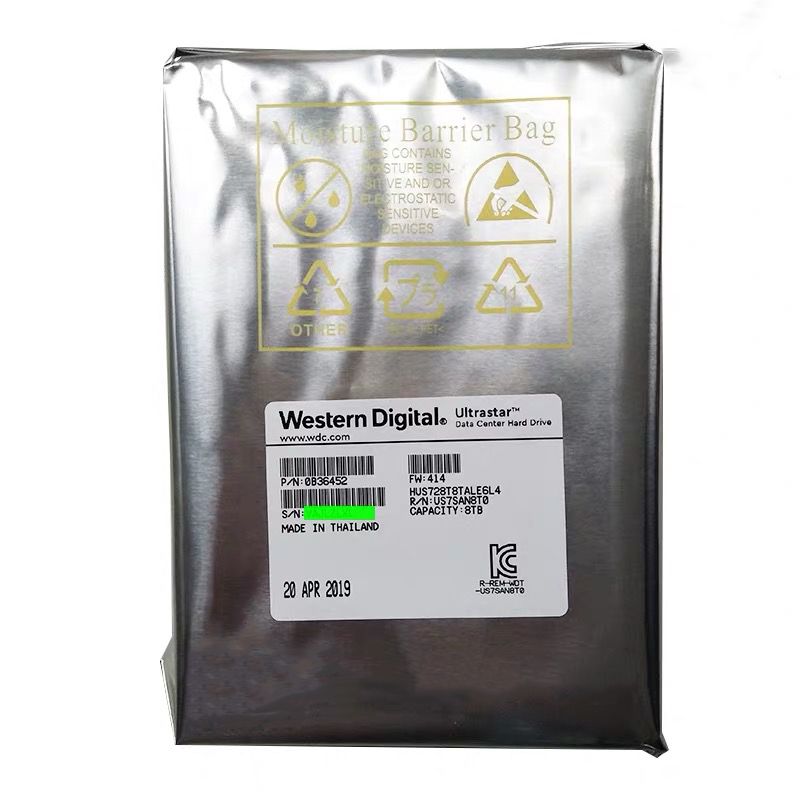 WD/西部数据HUS728T8TALE6L4 8T企业级NAS3.5寸SATA机械硬盘HC320 - 图2