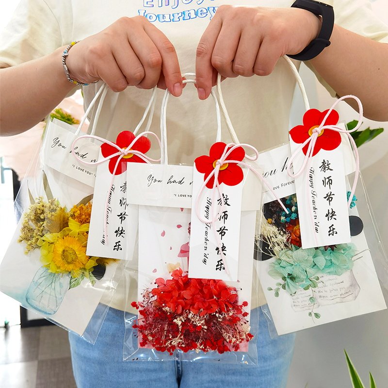 端午节永生花贺卡干花diy材料包儿童手工幼儿园亲子活动礼物
