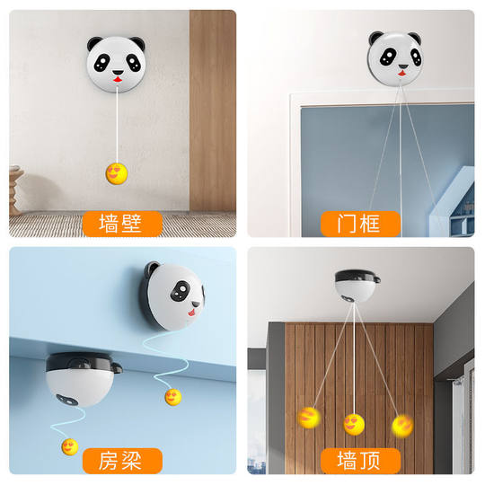 Hanging table tennis trainer for kids indoor