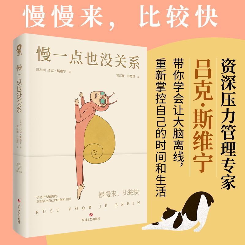 慢一点也没关系 学会让大脑离线 重新掌控时间和生活 吕克·斯维宁著 压力与倦怠问题的101个答案 - 图0