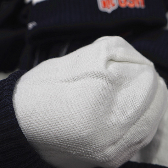 福利回馈！美潮NE橄榄球芝加哥熊联名刺绣街头休闲弹力毛线帽冷帽 - 图3