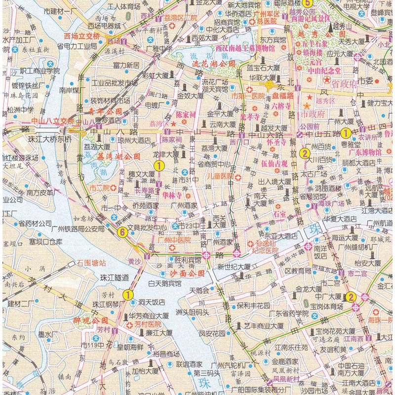 广东地图册 2024新版 广东及周边地区公路里程地图册 中国公路里程地图分册系列 全新国家高速公路编号 公路里程 服务区详细到乡镇 - 图2