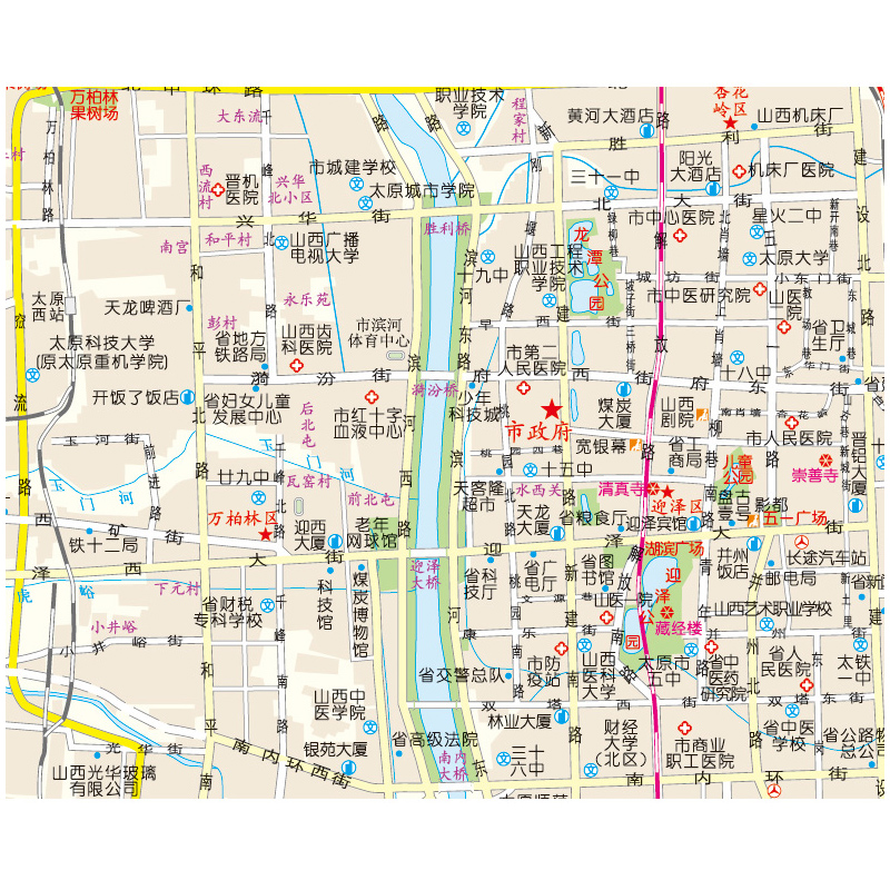 山西省地图册 2024新版 山西及周边地区公路里程地图册 中国公路里程地图分册系列 高速公路里程 服务区 详细到乡镇高速服务区省道 - 图1