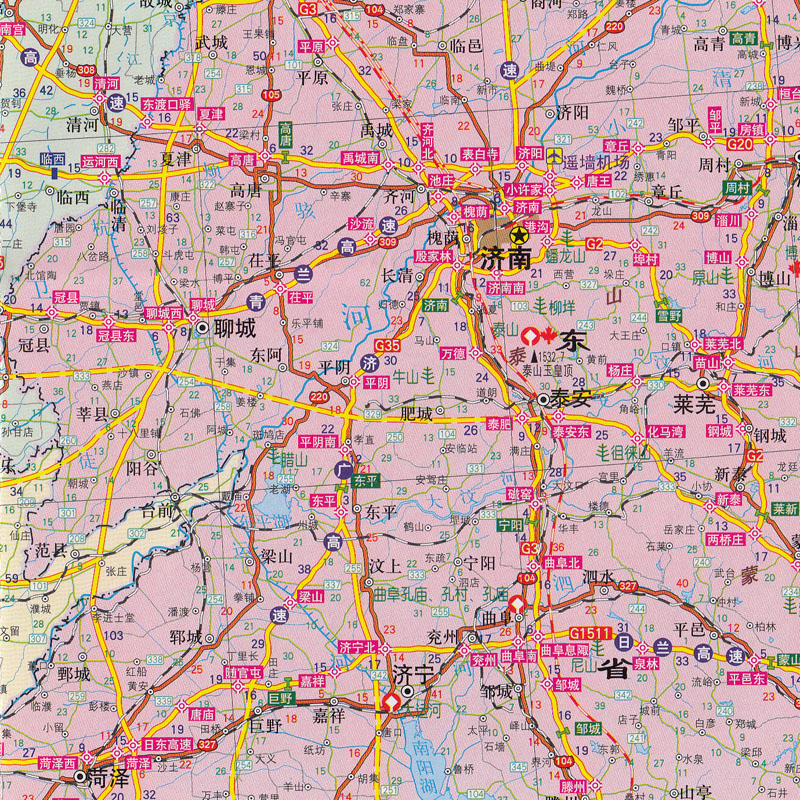 山西陕西宁夏内蒙古交通旅游地图 防水耐折撕不烂 高速公路国道省道铁路景点信息 中国区域交通旅游详图 西北自驾旅游 - 图2