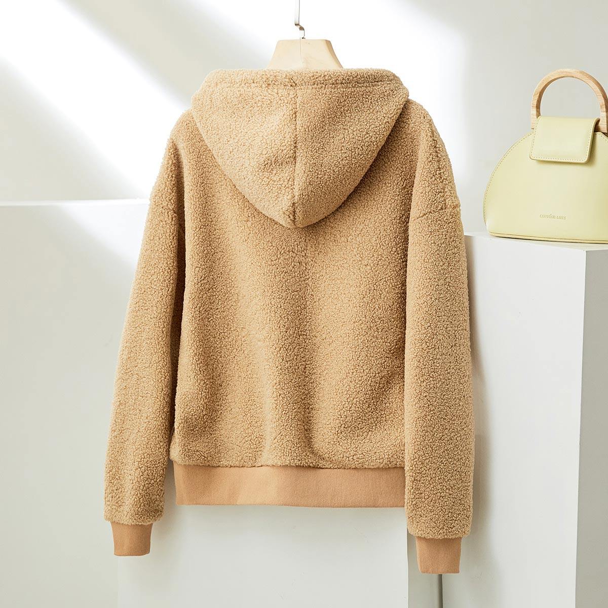 真维斯秋冬新品韩版女款宽松冬卫衣 真维斯时尚卫衣/绒衫