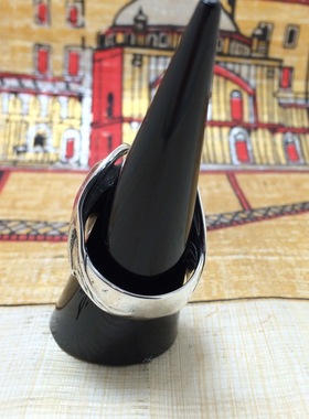 全新日本骷髅手工纯银戒指