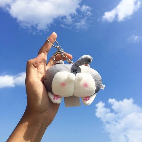 Брендовый аксессуар на рюкзак, милый бархатный креативный брелок для влюбленных, подарок на день рождения