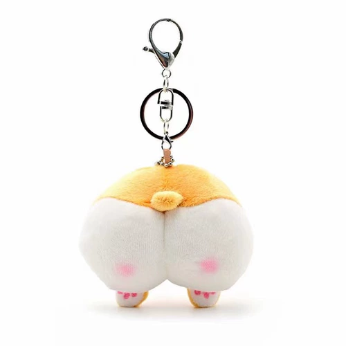 Брендовый аксессуар на рюкзак, милый бархатный креативный брелок для влюбленных, подарок на день рождения