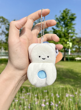 我想通了皮搋子毛绒挂件