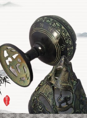 古玩仿古青铜器东汉博山炉