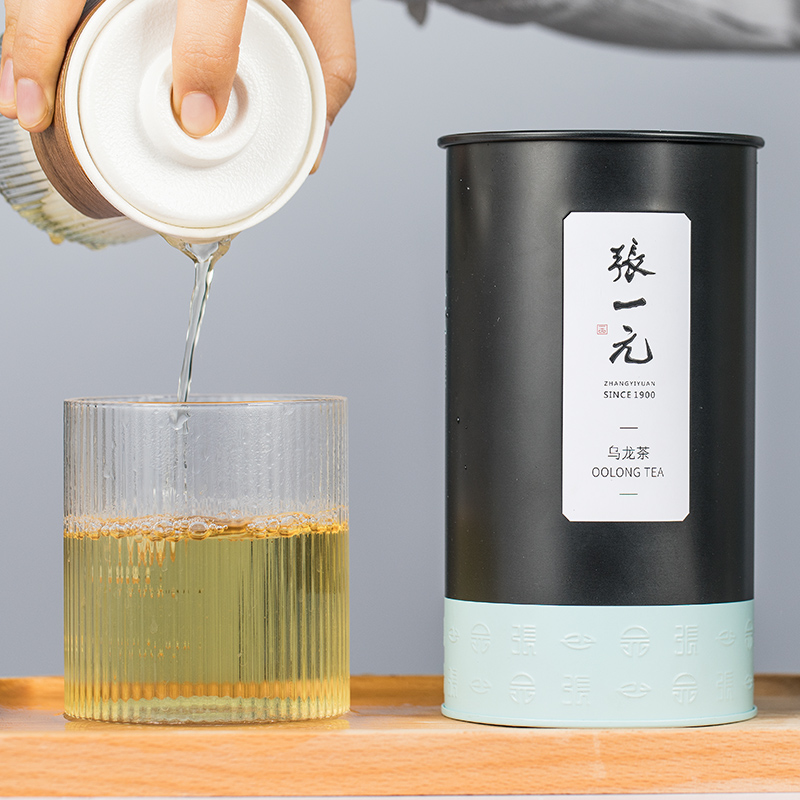 张一元茶叶乌龙茶(尚品)铁观音浓香型兰花香春茶新茶一级150g罐装 - 图2