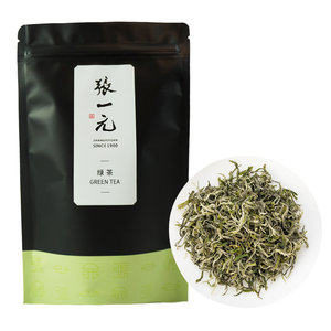 张一元茶叶绿茶2023新茶春茶新绿茶径山茶（径山毛峰）袋装茶50g