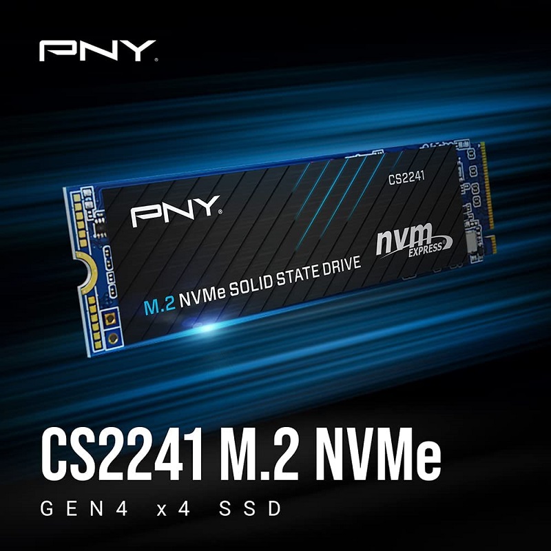 PNY固态硬盘 CS2241 M.2 2280 NVME GEN4 4T 4TB SSD 国行5年保修 - 图1