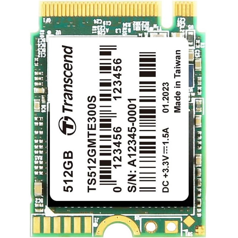 Transcend创见 MTE300S PCIe M.2 2230 SSD固态硬盘512GB/1TB正品 - 图3