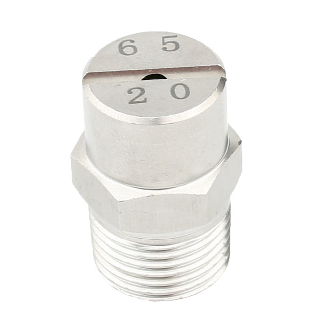 Cooling atomization high-pressure cleaning machine sector-shaped dust removal nozzle