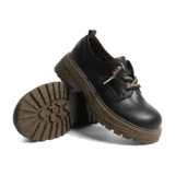 Оксфорды, обувь, туфли на платформе для кожаной обуви, из натуральной кожи