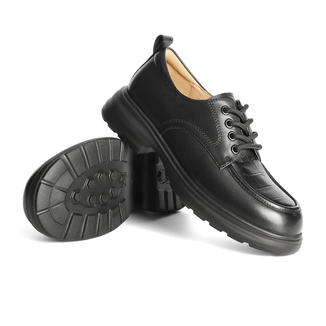 Senda Oxford shoes women's 2025 new style shopping mall commuter cowhide thick-soled casual small leather shoes XKK02