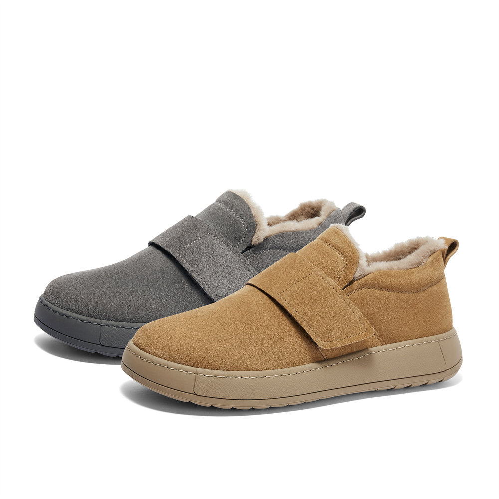 森达毛毛鞋男款冬款商场同款户外保暖厚底休闲鞋1KJ01DM4,淘宝优惠券,粉丝福利购,淘宝优惠卷