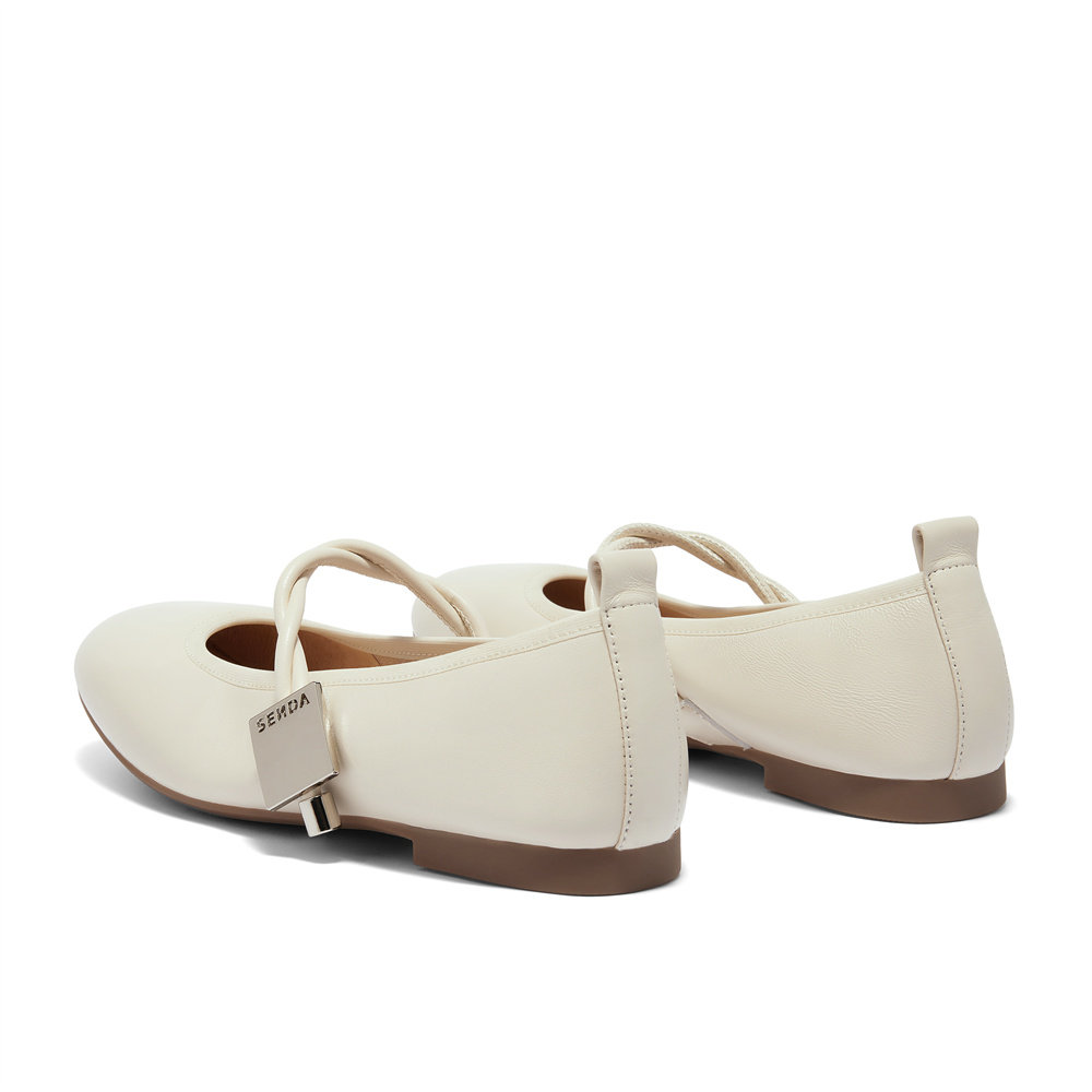 森达玛丽珍鞋女鞋春秋款商场同款软面晚晚平底单鞋XBM01CQ4,淘宝优惠券,粉丝福利购,淘宝优惠卷