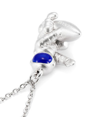 太空飞船小众吊坠可调节项链