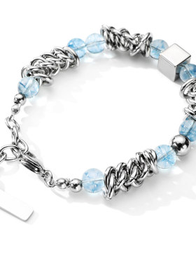 GENANX闪电潮牌新款小众情侣手链手串纪念日生日礼物鹭卓同款