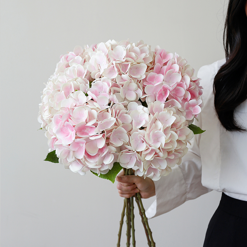 ladylike简约美式绣球仿真花装饰花假花套装组合客厅桌面摆设花艺 - 图1