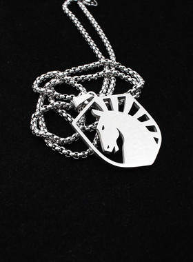 液体TEAM LIQUID战队电竞游戏A队Faze绝地求生俱乐部周边项链