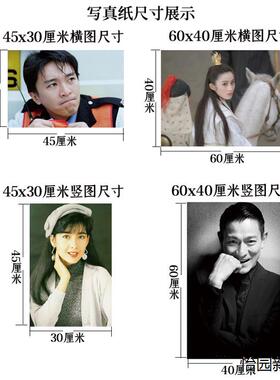 香港台男女明星海报80年