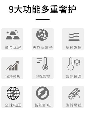CREATEION月灰直发器
