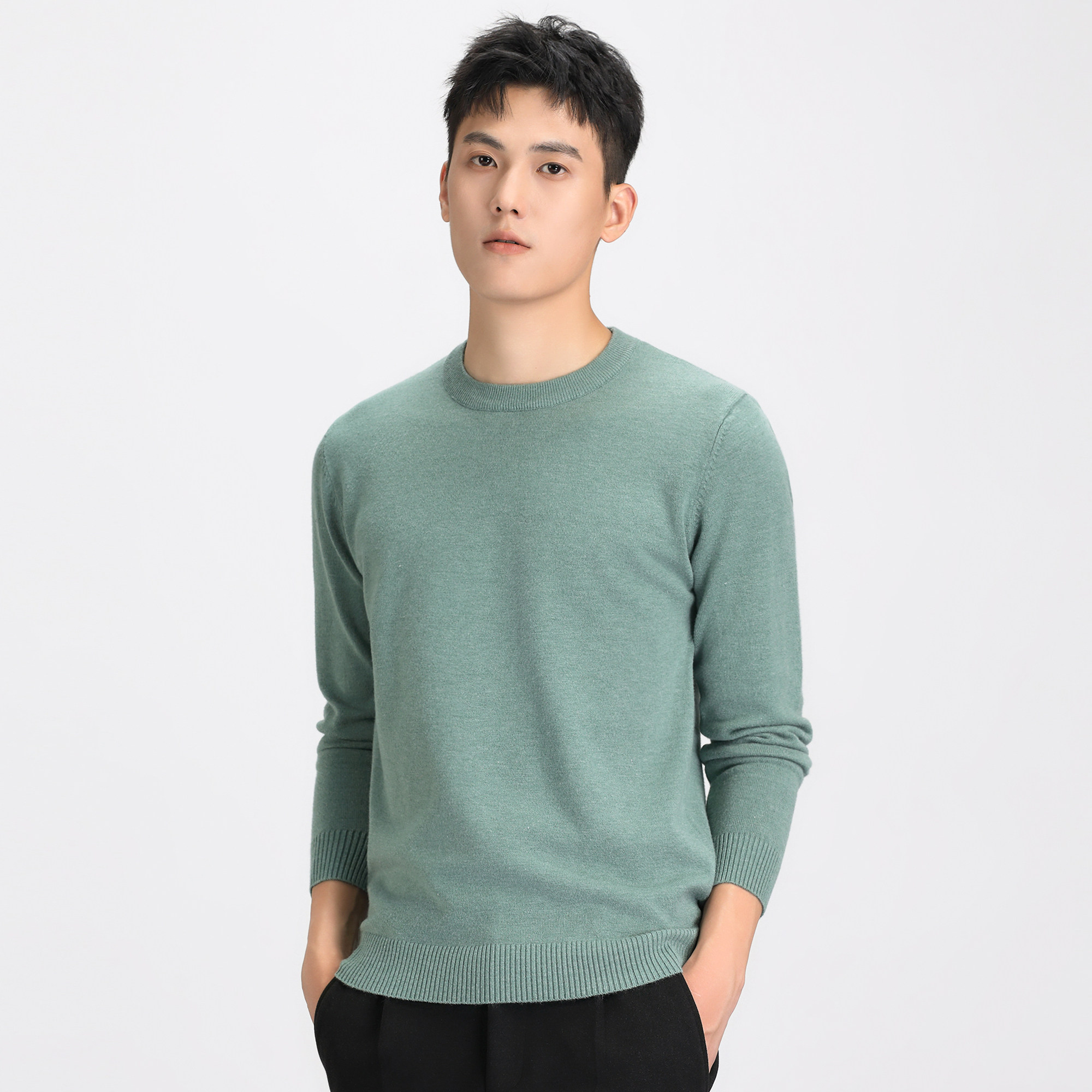 秋冬季套头男士毛衫男毛衣春秋新款圆领休闲青年保暖打底针织衫冬,淘宝优惠券,粉丝福利购,淘宝优惠卷