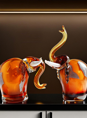 送礼佳品！吉象如意轻奢桌面摆件