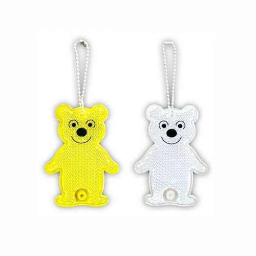 Двусторонная светоотражающая подвеска, беговел, велосипед, с медвежатами, подарок на день рождения