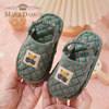 Baotou toddler's cloth sole silent home slippers