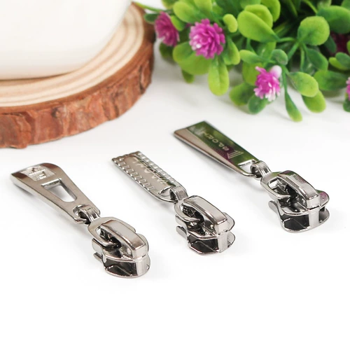 Металлические медные нейлоновые двусторонние штаны с молнией