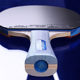 Double Happiness Table Tennis Racket Celestial Blue Competition Blue Sponge