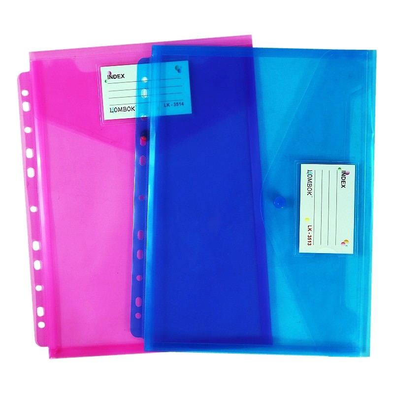 11孔文件袋透明活页插袋纽按扣资料袋大容量文件夹A4纸试卷保护膜,淘宝优惠券,粉丝福利购,淘宝优惠卷