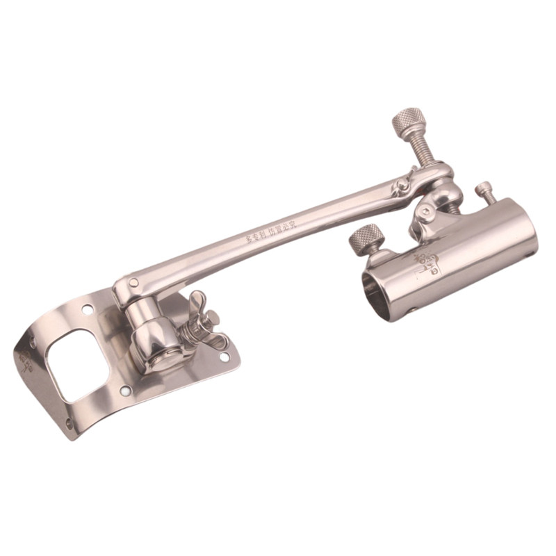 微调不锈钢加厚拐角炮台座支架竞技黑坑加长折叠万向达瓦钓箱配件,淘宝优惠券,粉丝福利购,淘宝优惠卷