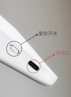 美甲专用便携式蓄电光疗手持灯烤灯小型速干触屏速干环绕灯珠