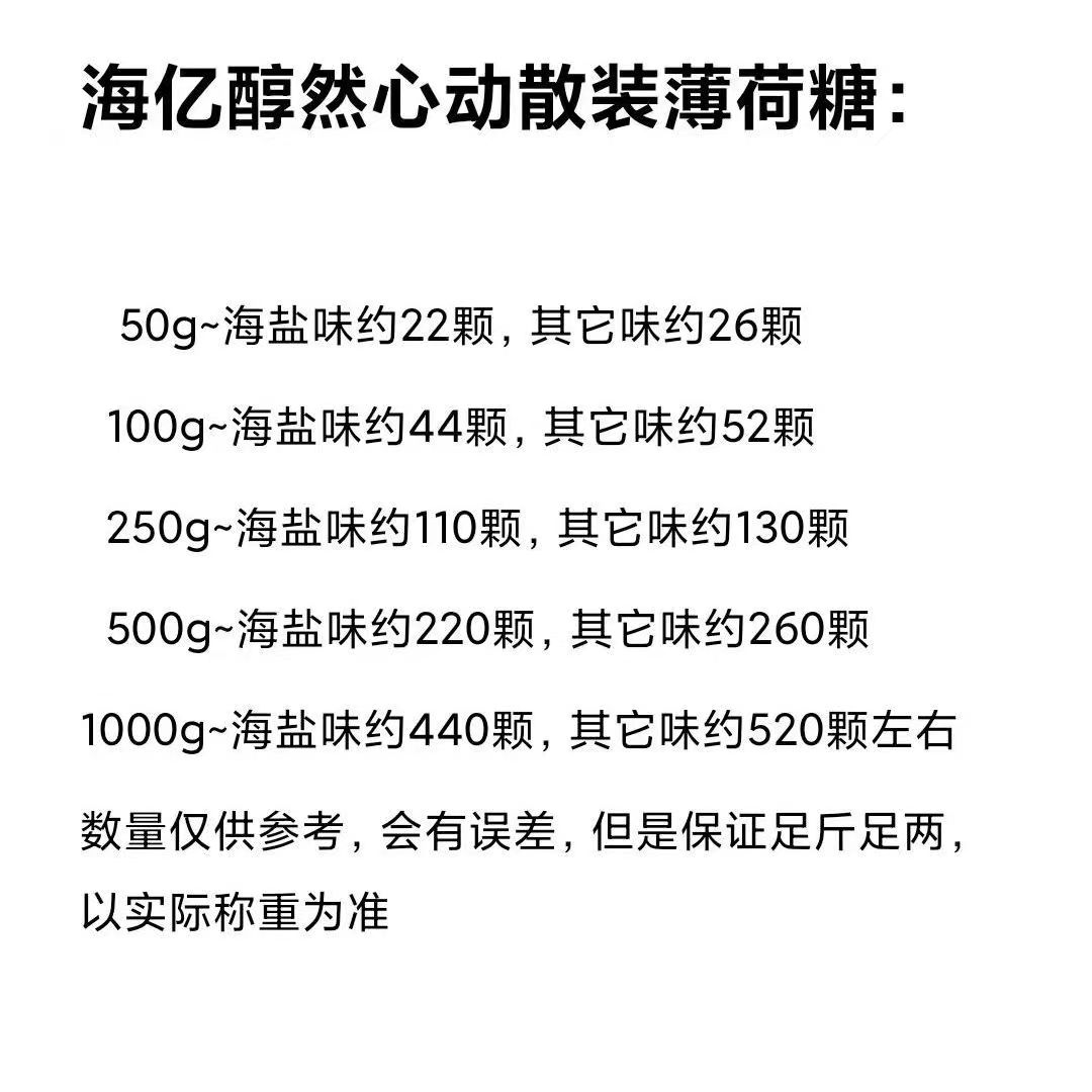 广东海亿kiss醇然心动无糖薄荷糖散装清凉特浓润喉清新口气商用糖 - 图1