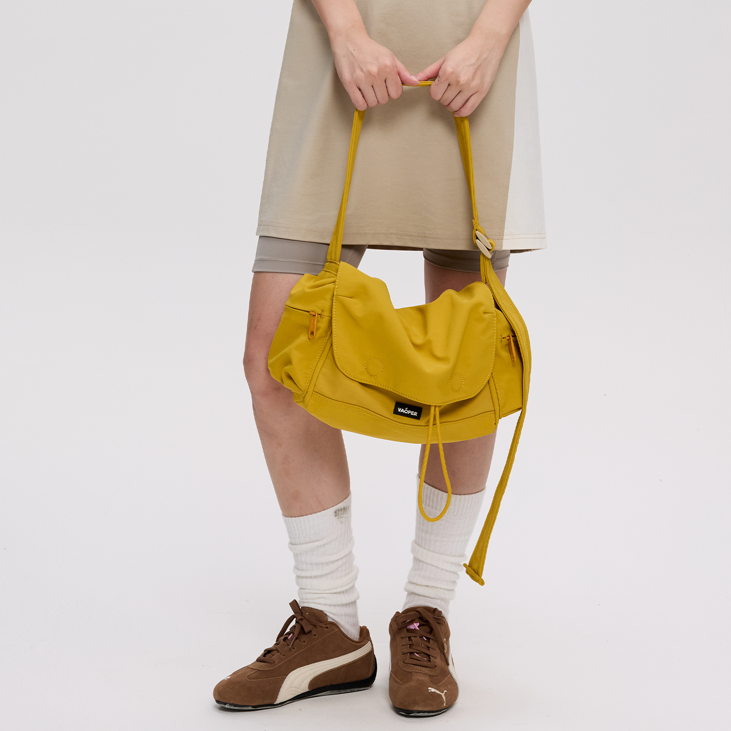 VAOPER喂牌新款斜挎包女大容量通勤轻便可调节腋下单肩包旅行挎包 - 图1