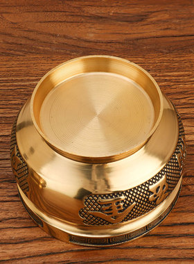 香炉室内家用佛前佛具用品大全供奉供具供灯供佛杯观音财神爷供盘