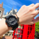 Casio watch male student classic retro CASIO Black Warrior sports waterproof watch AEQ-110W-1B