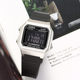 Casio watch CASIO W-217HM-7B trendy outdoor sports electronic watch retro waterproof small square watch